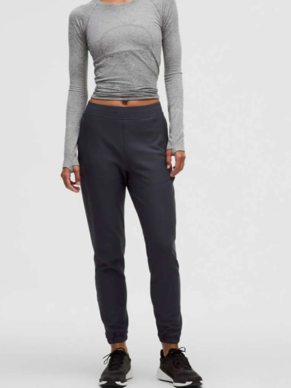 LULULEMON BLACK ADAPTED STATE HIGH-RISE FLEECE JOGGER NWOT